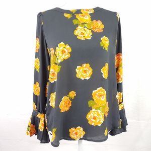 LOFT FLORAL PULLOVER TOP (371)